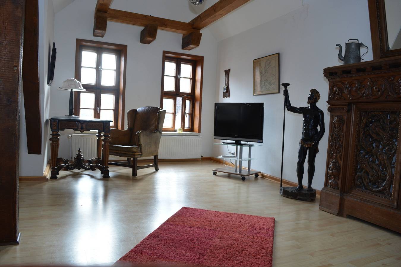 Ganze Ferienwohnung, Maisonette-Appartement in Quedlinburg, Harzvorland