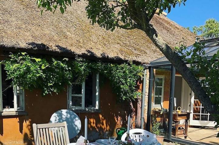 Tranehuset - Ferienhaus mit direktem Zugang zum Strand - Mo in Borre (Vordingborg), Schwedische Ostsee