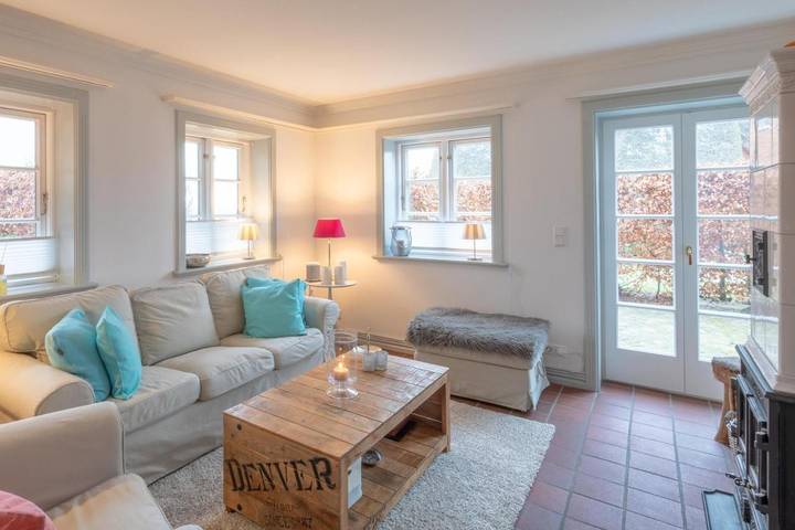 Ferienhaus für 4 Personen, mit Terrasse und Garten sowie Sauna in Husum