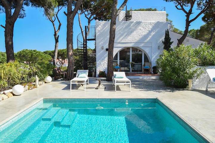 Villa voor 8 personen, met balkon in Pals
