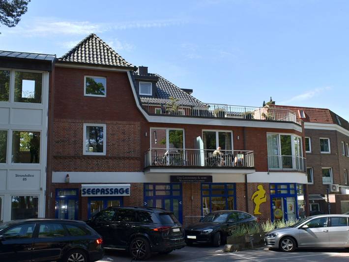 Ferienwohnung mit Meerblick für 3 Personen