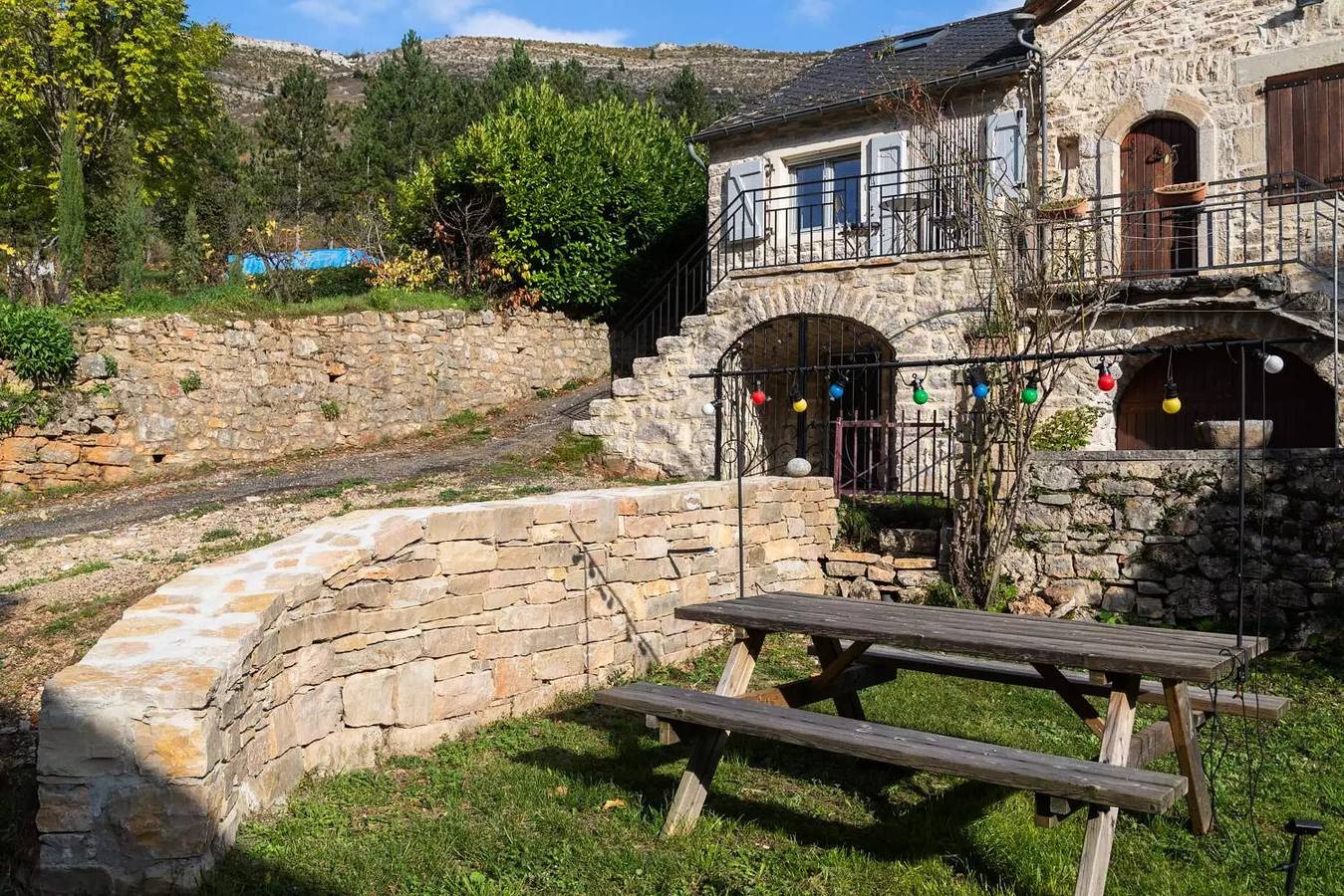 Gite de France 4 personas in Gorges du Tarn Causses, Cevenas