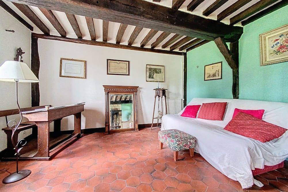 Maison Normande Au Calme Ds Un Hameau Jardin Avec Piscine in Región de Bernay