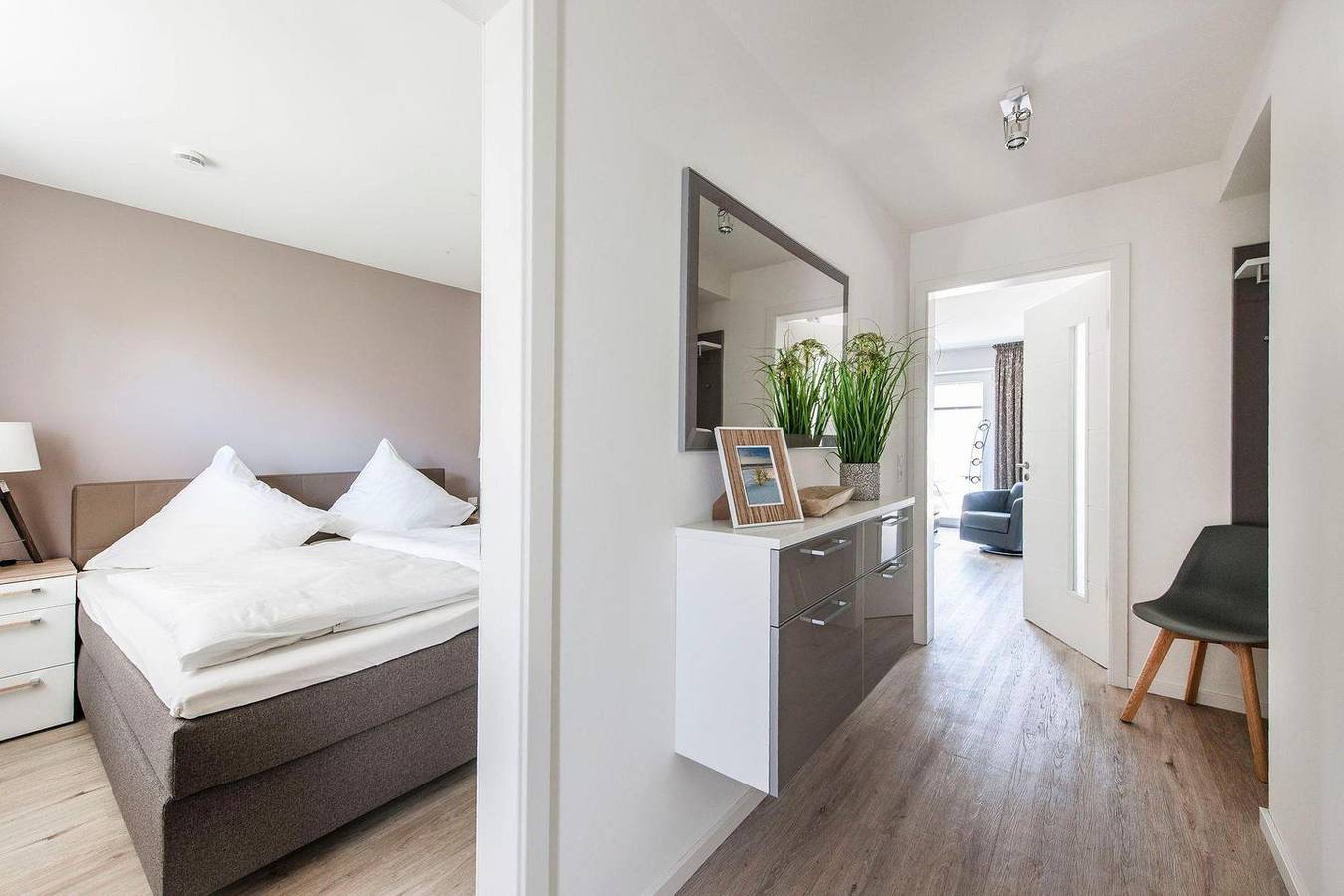 Ganze Wohnung, Ferienwohnung für 2 Personen am Nordseedeich in Hafen Büsum, Büsum