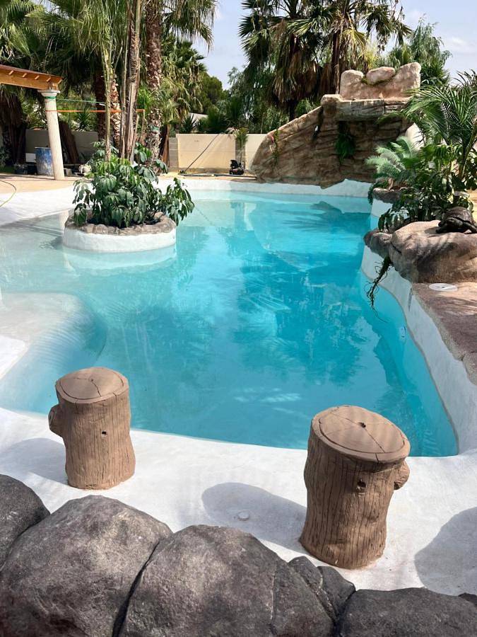 Chalet para 15 personas, con piscina además de jardín y vistas en Hoya de Buñol - 3