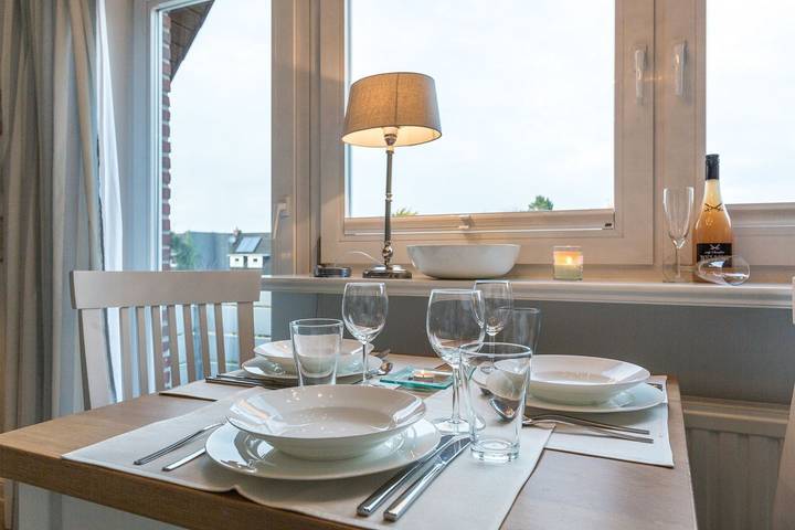 Ganze Wohnung, Komfort. Haus 55 Grad Nord mit Balkon und moderner Ausstattung in Wenningstedt in Nordfriesische Inseln (Schleswig-Holstein) (Schleswig-Holstein), Wenningstedt