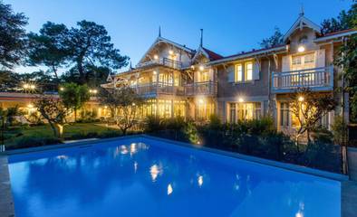 Hôtel pour 2 personnes, avec piscine et jardin dans Le Moulleau