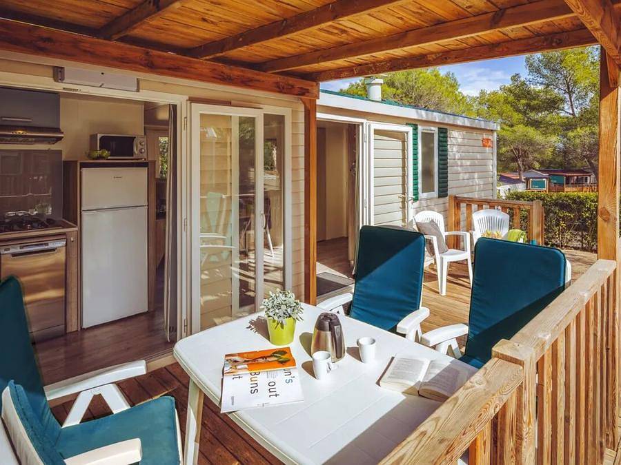 Valamar Camping Lanterna - Mobilhome 6 personas - Comfort Plus 3 dormitorios con lavavajillas in Lanterna, Tar-Vabriga