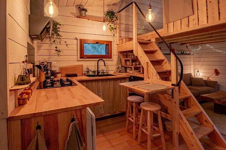 Chalet für 2 Personen, mit Garten und Terrasse - 1