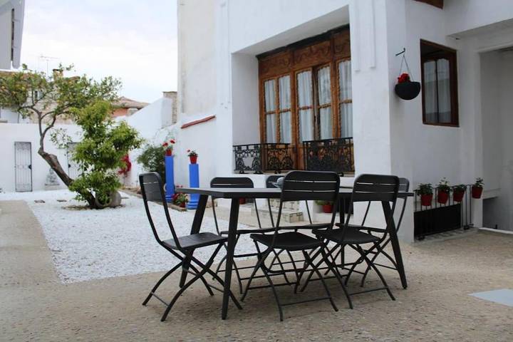 Apartamento para 6 personas, con Terraza y Jardín en Játiva
