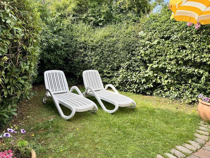 Ganze Wohnung, Großzügige 3-Zimmer Ferienwohnung mit Terrasse und Kamin über zwei Ebenen in Westerland, Sylt (Gemeinde)
