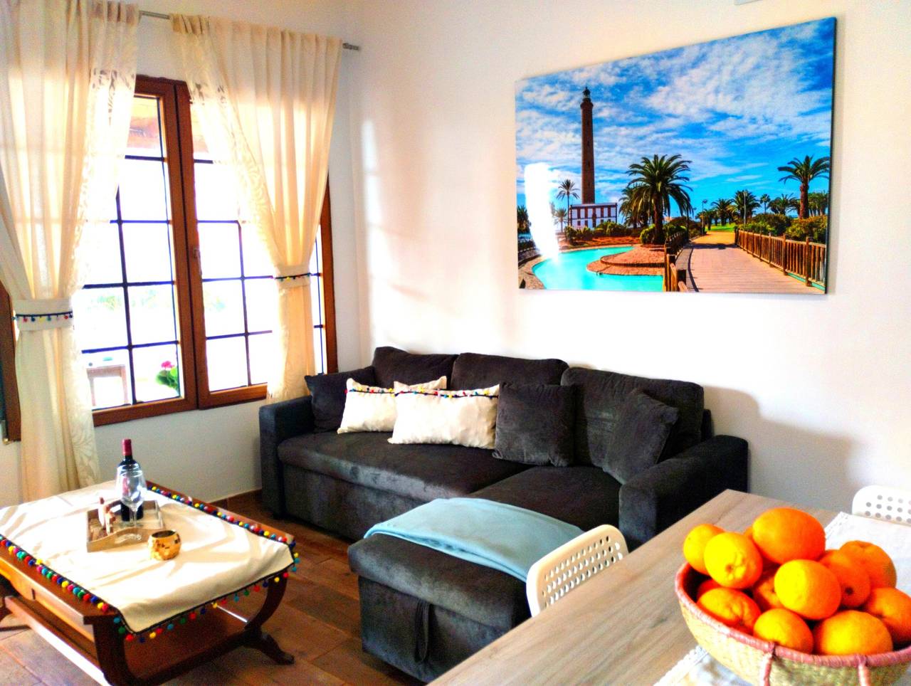 Casa de vacaciones para 5 personas con jardín in Fataga, San Bartolomé de Tirajana