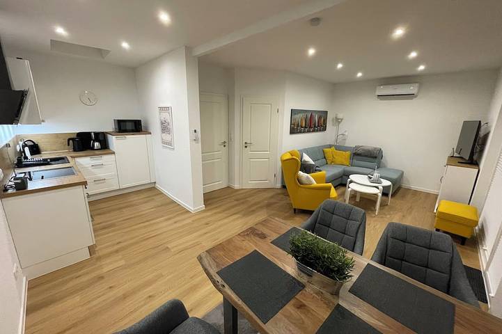 Ferienhaus für 4 Personen, mit Terrasse und Garten, mit Haustier