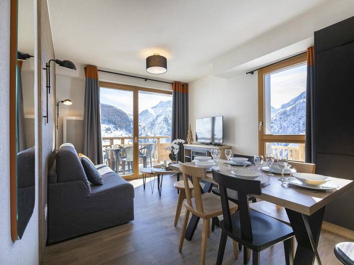 Ferienwohnung für 6 Personen, mit Pool und Balkon/Terrasse sowie Sauna, kinderfreundlich in Les Deux Alpes