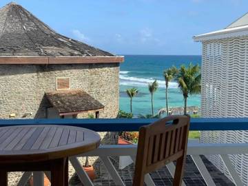 Gîte pour 2 personnes, avec balcon et piscine à Saint-François