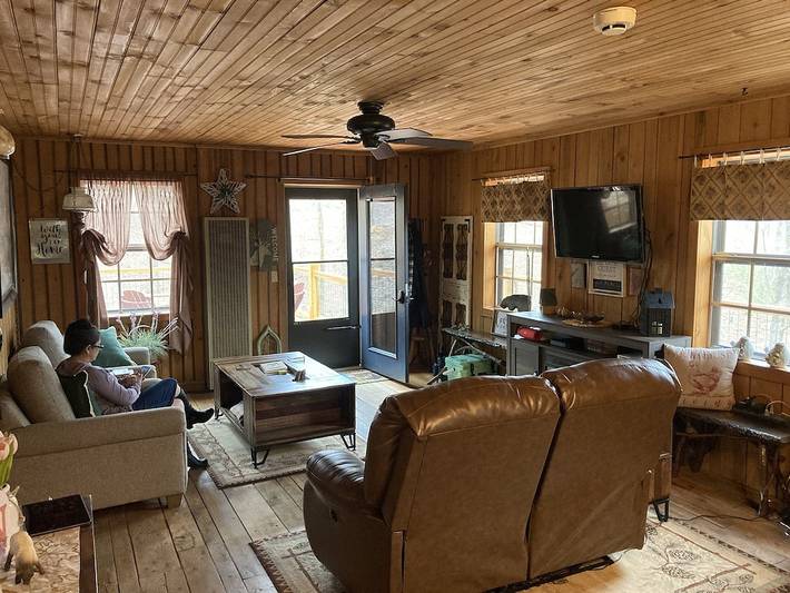 Cottage for 2 people, with terrace and hot tub in Georgia