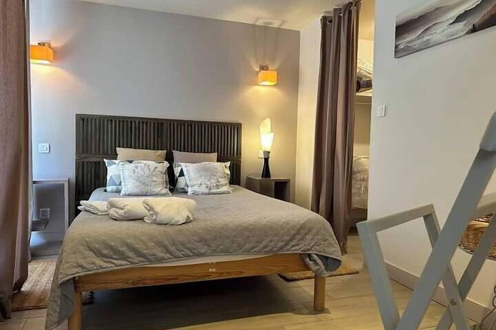 Appartement entier, Le Bambou Lodge les pieds dans l'eau in Anduze, Parc national des Cévennes