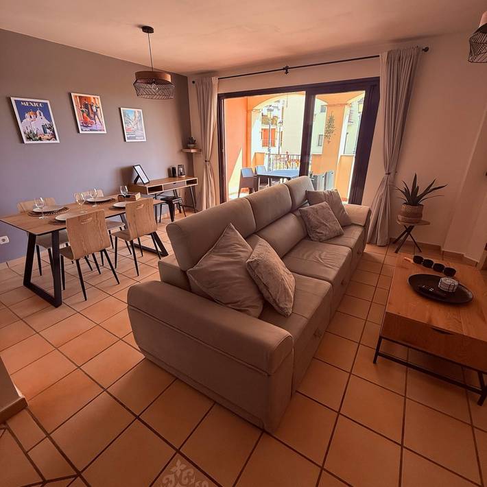 Apartamento entero, Apartamento 'Casa Tranquila' con Vistas a la Montaña, Wi-Fi y Aire Acondicionado in Hacienda del alamo, Fuente Álamo de Murcia