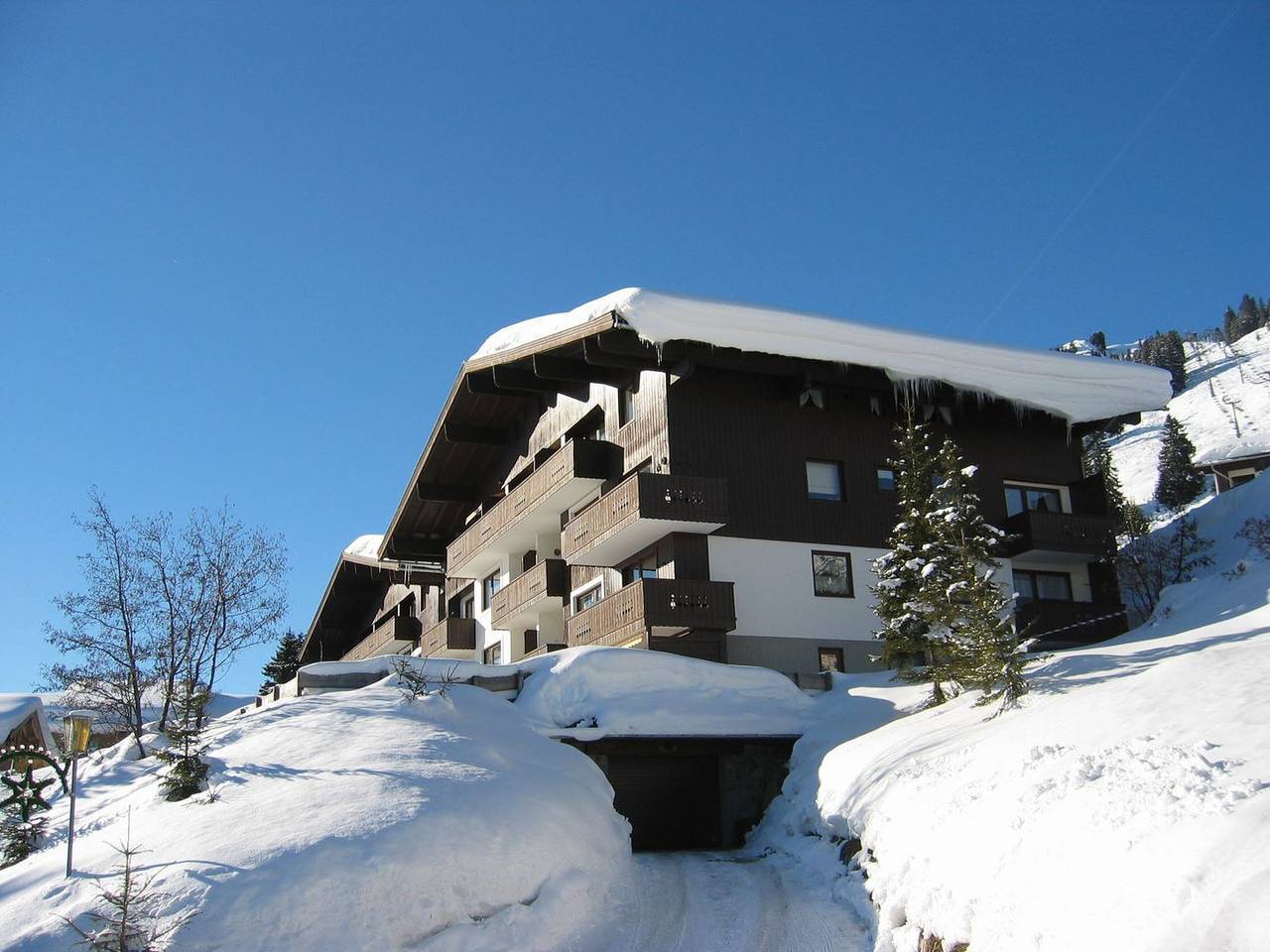 Geheel appartement, Vakantieappartement voor 4 personen met balkon in Königsleiten, Kitzbüheler Alpen