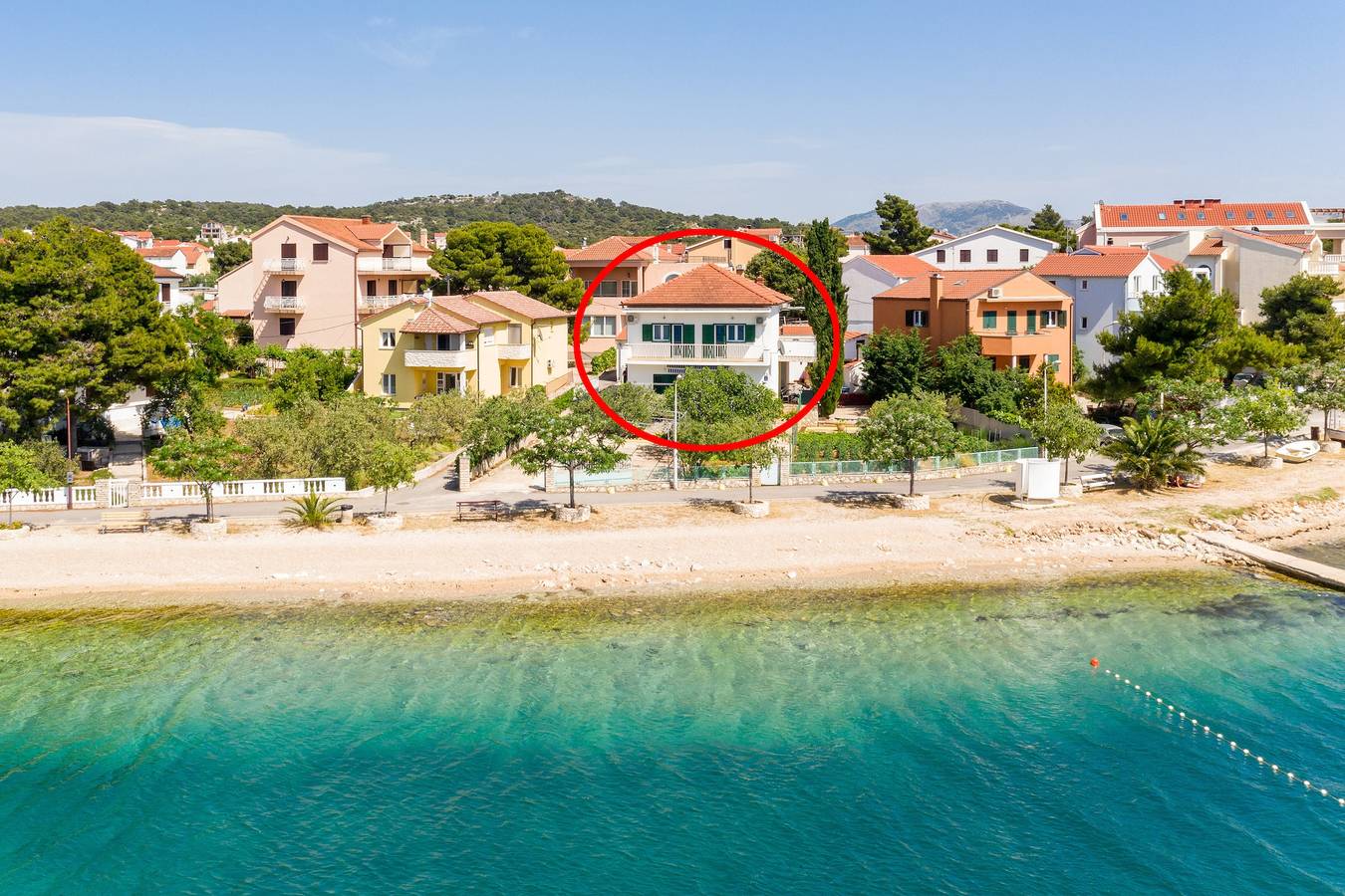 Ganze Wohnung, 2-Zimmer-Ferienwohnung am Strand Brodarica (Sibenik) A-4833-b in Brodarica, Šibenik-Knin