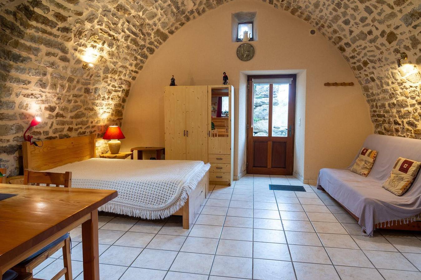 Gîte für 3 Personen mit Terrasse in Les Bondons, Cevennen