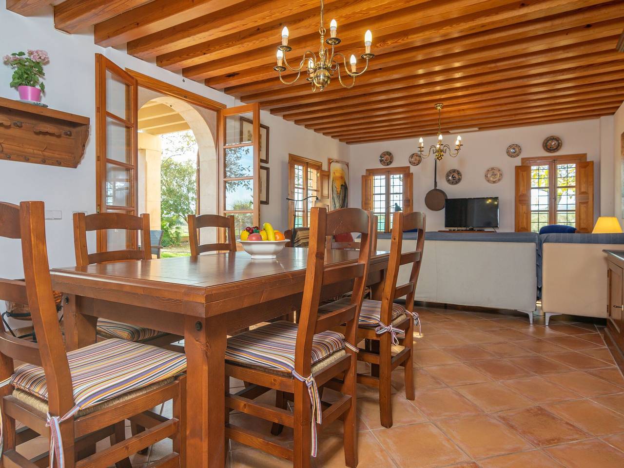 Can Pintat - Ferienhaus Mit Privatem Pool in Cala Magrana, Manacor