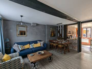 Gîte pour 5 personnes, avec jardin ainsi que terrasse et jacuzzi, animaux acceptés dans le Calvados