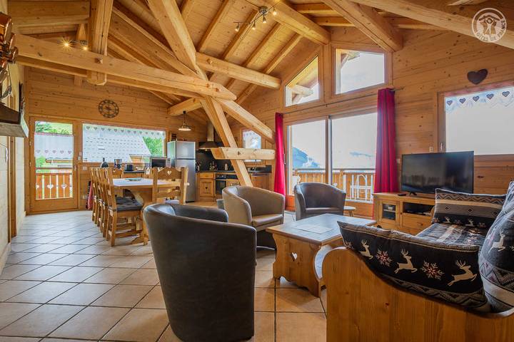 Chalet pour 10 personnes, avec terrasse à Albiez-Montrond - 2