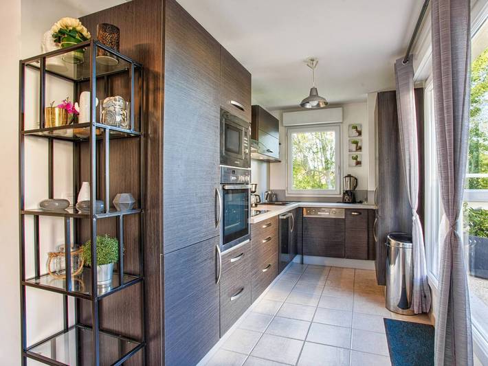 Gîte pour 6 personnes, avec balcon et piscine à Merville-Franceville-Plage - 3