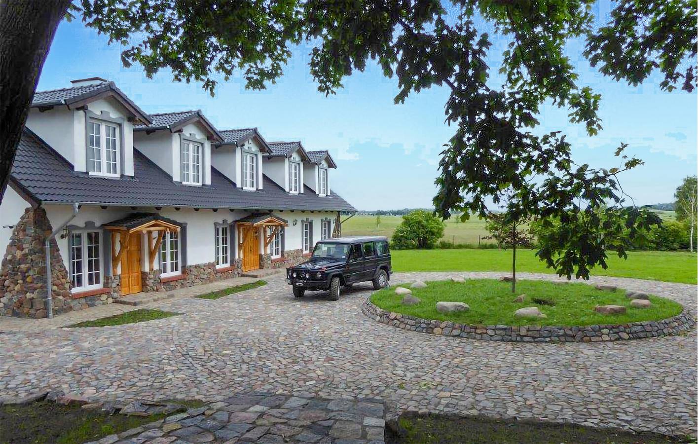 Ferienhaus für 10 Personen mit Ausblick in Ermland-Masuren