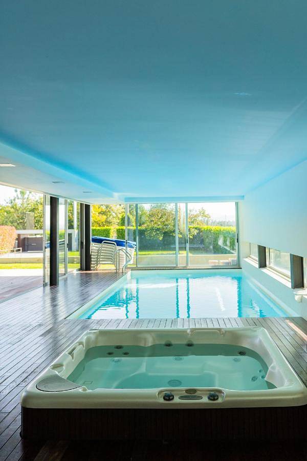 Location de vacances pour 8 personnes, avec sauna et jardin ainsi que vue et piscine, animaux acceptés dans Vila Verde - 2