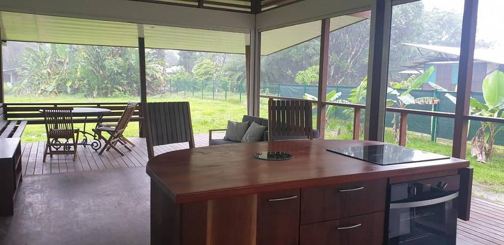 Maison de vacances pour 4 personnes, avec jardin et vue, animaux acceptés dans Guyane française - 4