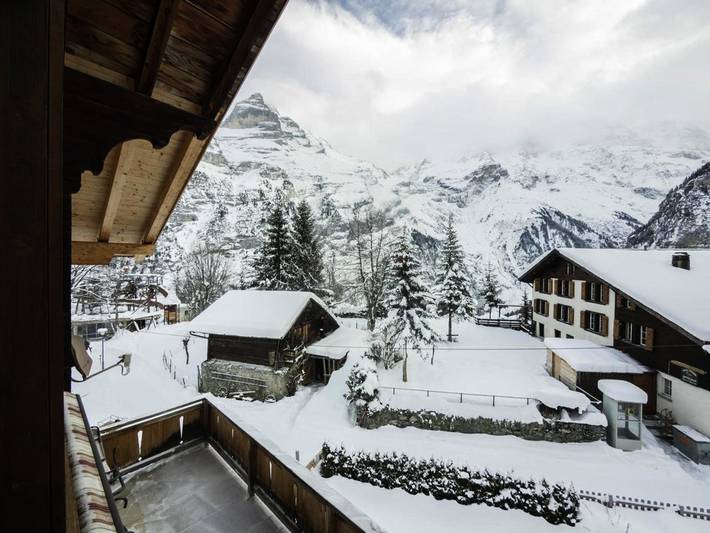 Maison d’hôte pour 2 personnes, avec jardin et vue à Lauterbrunnen - 4