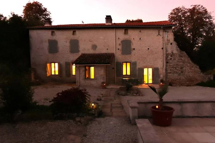 Maison de vacances pour 10 personnes, avec piscine et jardin