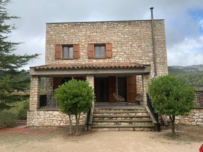 Casa rural para 6 personas, con Balcón y Terraza además de Jardín y Vistas en Aleixar