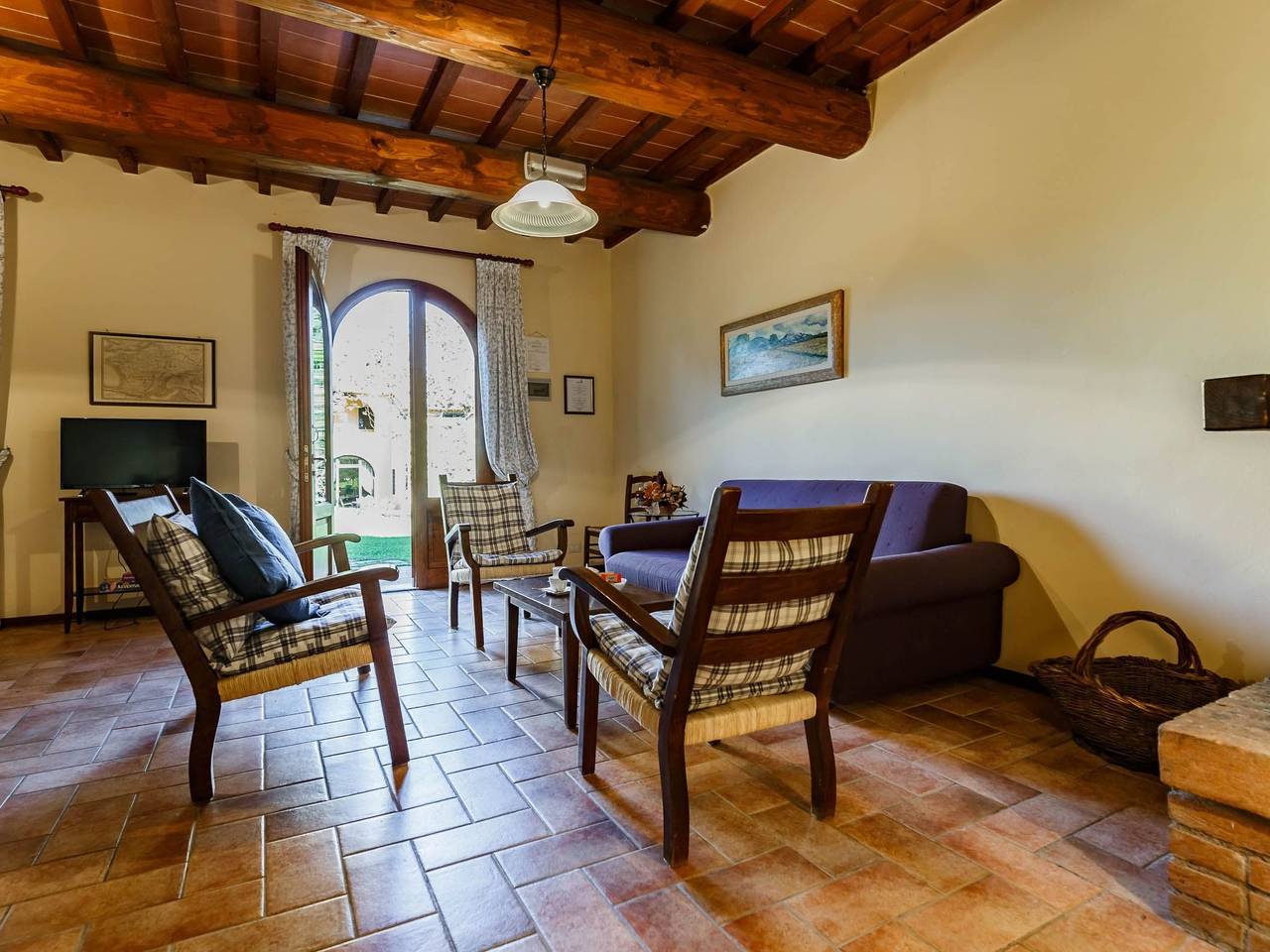 Ganze Wohnung, Anwesen mit Terrasse in Montespertoli, Chianti