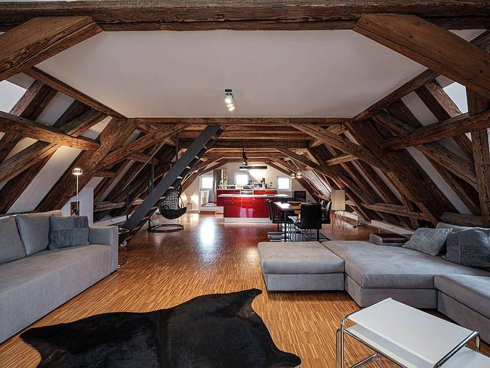 Ganze Wohnung, Ferienwohnung Loft am Schlossplatz in Meersburg, Region Bodensee-Oberschwaben