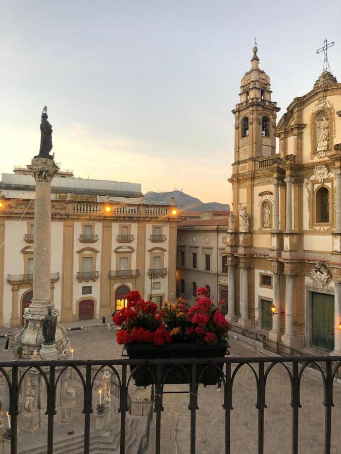 Pension voor 2 personen, met terras in Palermo