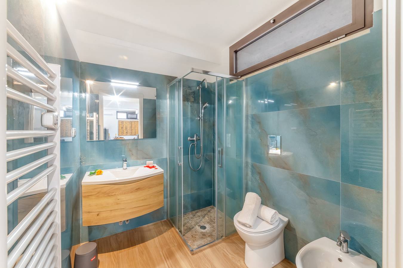 Moderne 2-Zimmer-Wohnung mit Pool, Parkplatz und Klimaanlage in der Nähe von Melpignano in Cursi, Lecce Provinz