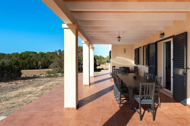Casa de vacaciones para 6 personas, con jardín en Formentera - 2