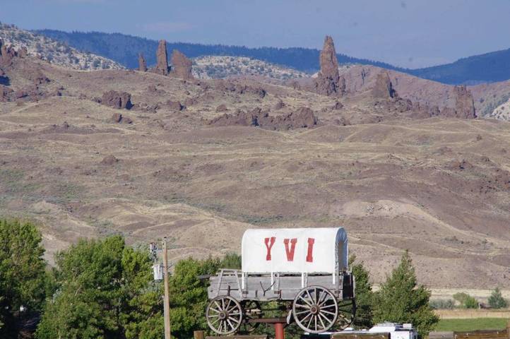 Ferienhaus für 4 Personen, mit Terrasse und Ausblick sowie Pool in Wyoming