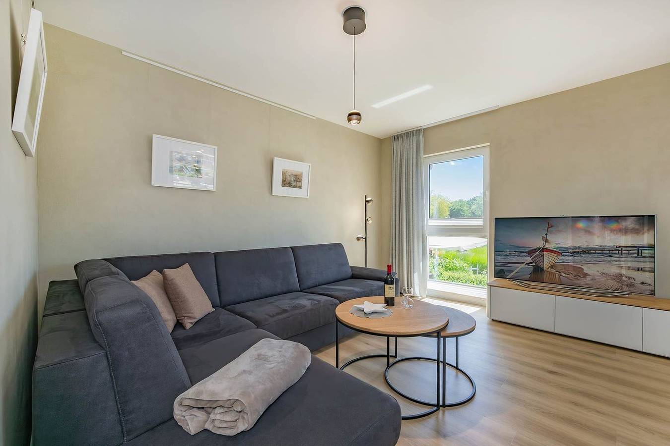 Appartement entier, Düneneck 11 - komfortables Domizil mit Balkon in Seebad Zempin, Zempin