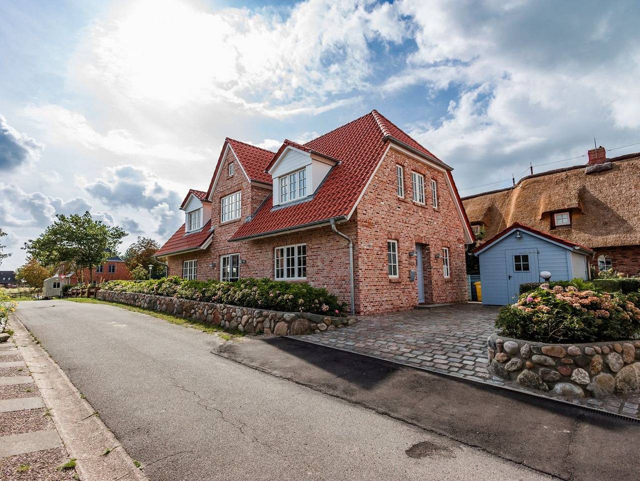 Landhaus Marie - "Entspannte Urlaubstage im idyllischen Landhaus Marie auf Föhr!" in Klintum, Oldsum