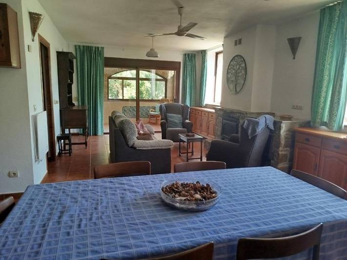 Casa rural para 10 personas, con vistas además de piscina y jardín en Campo de Gibraltar - 3