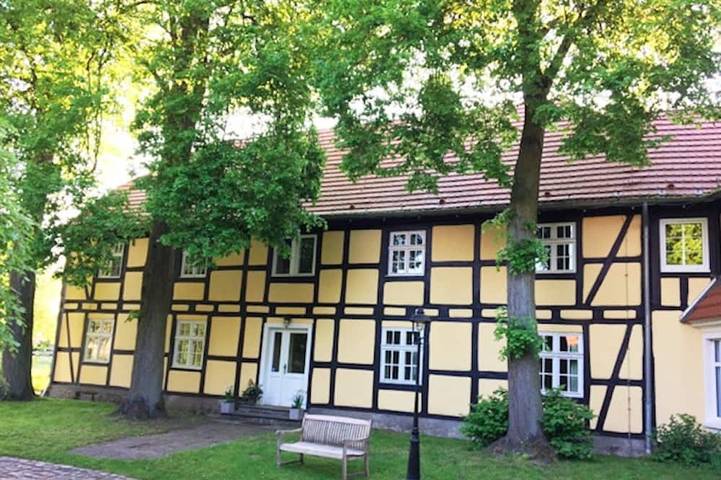 Ganze Wohnung, Ferienwohnung für Zwei auf dem Rittergut Bömitz in Rubkow, Vorpommern Greifswald