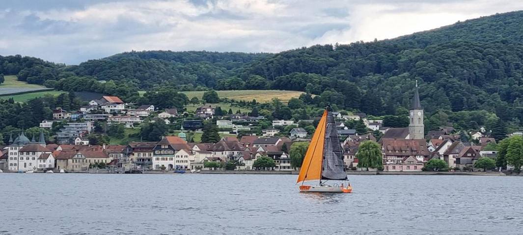 Ferienwohnung für 5 Personen, mit Balkon in Steckborn