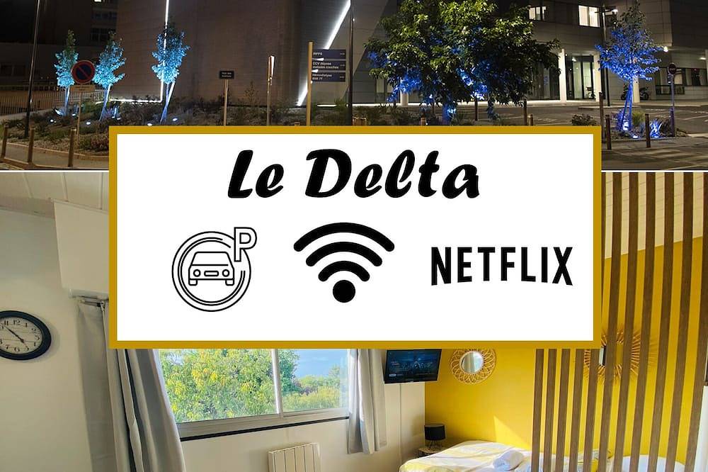 Entire apartment, Le Delta * Centre/Chu * private parking * Netflix / Wifi in Poitiers, Vienne