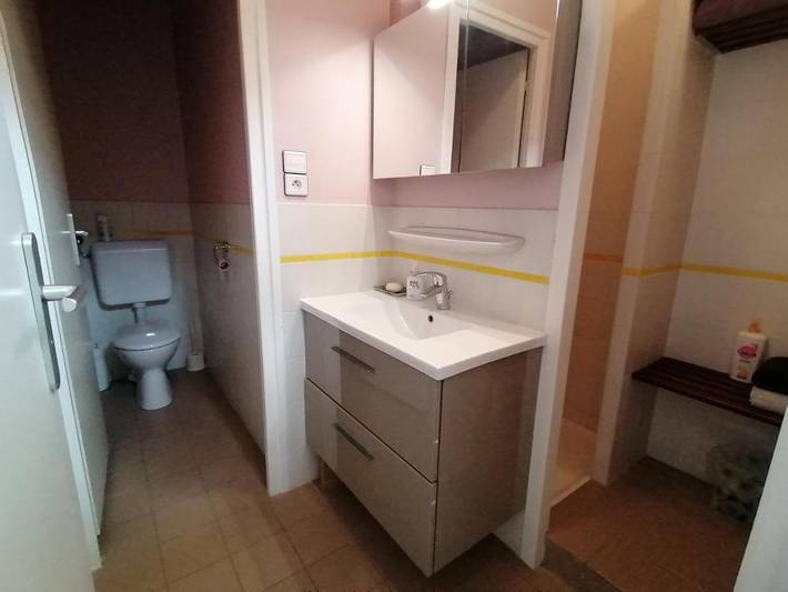 Appartement de vacances pour 2 personnes, avec jardin ainsi que terrasse et vue