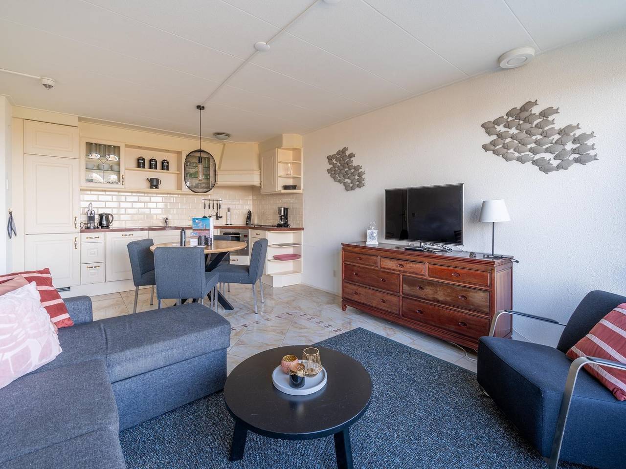 Geheel appartement, 2 persoons zeezicht appartement in De Koog, Nederlandse waddeneilanden