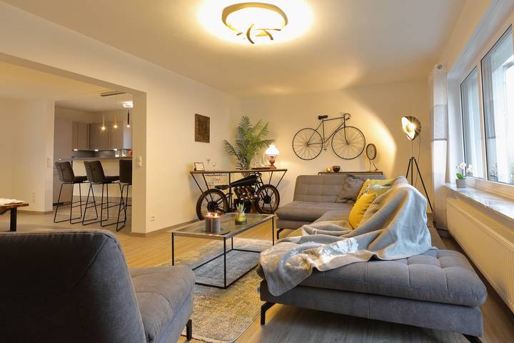 Appartamento intero, Casa vacanze Däschinger Premium – Das Zweiradparadies a Mastershausen, vacanza di stile in Mastershausen, Hunsruck